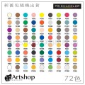 美國 PRISMACOLOR 頂級油性軟芯色鉛筆 (72色) 鐵盒